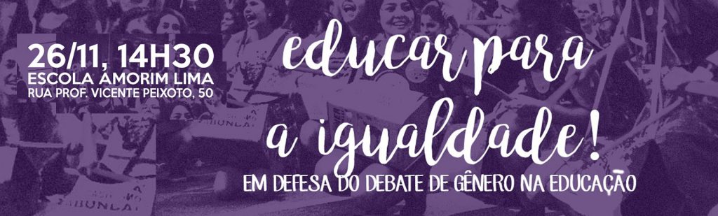 Educar para a igualdade!