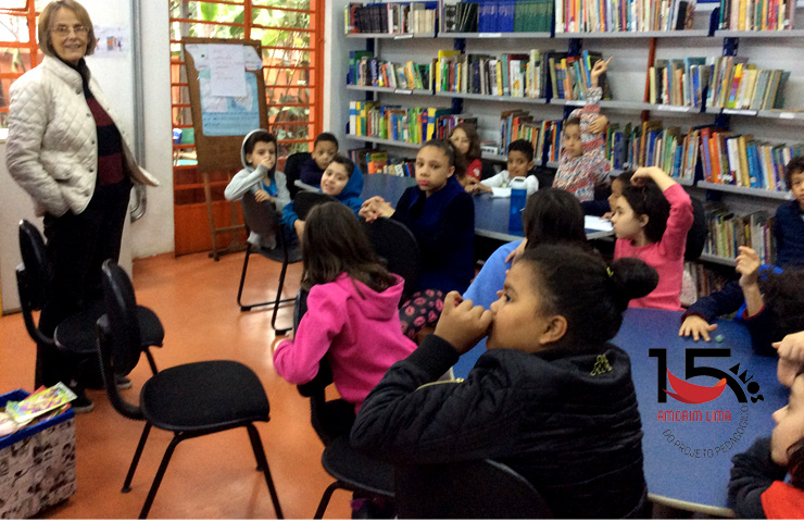 Carin Primavesi visita a Amorim Lima